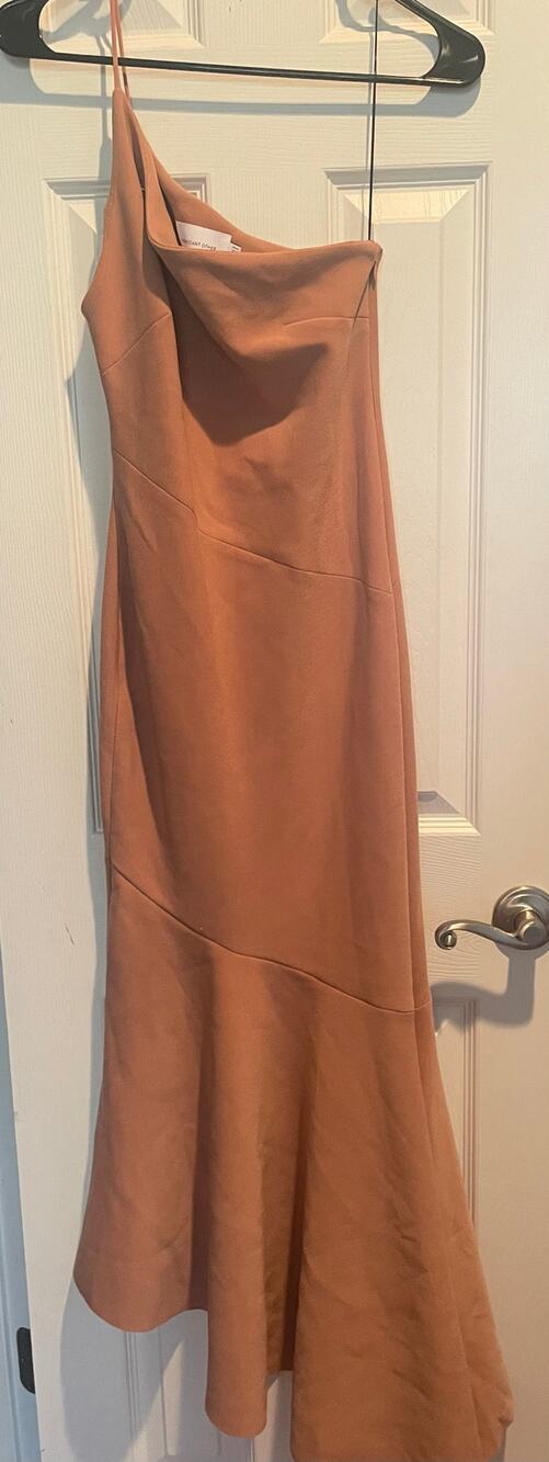 SIGNIFICANT OTHER Tori One-Shoulder Crepe Maxi Dress, A47
